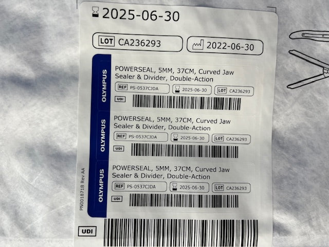 Olympus Powerseal PS-0537CJDA Laparoscopic vessel sealer/divider brand new