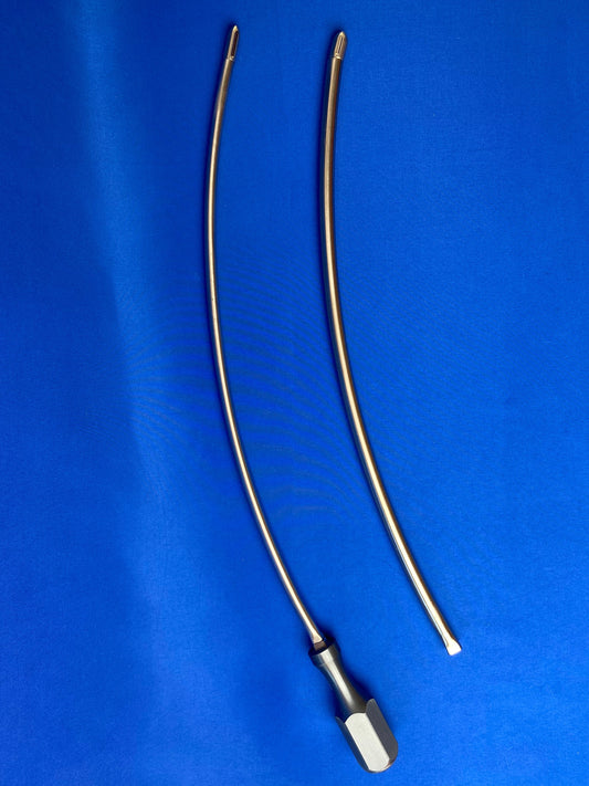 6 and 8mm Slight Curve 50cm Vascular Tunneler Kit